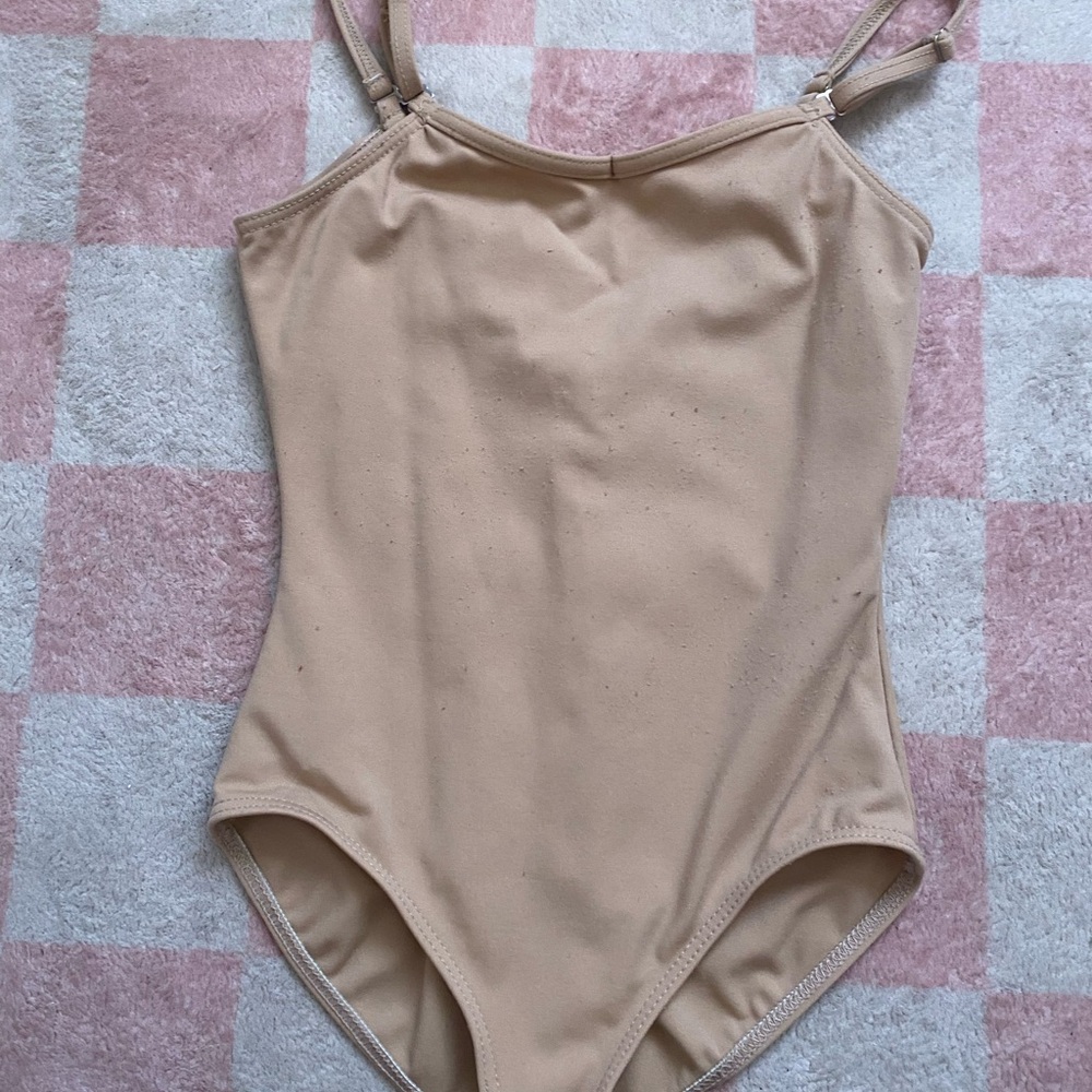Capezio nude leotard